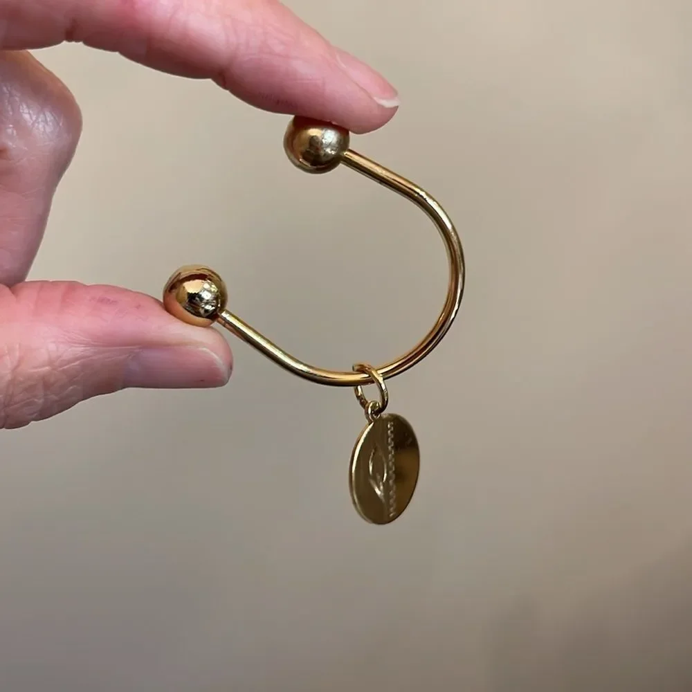 Vintage Boxed Gold-tone Marc Anthony Key Ring